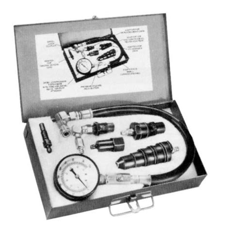 Diesel Engine Compression Tester Set by S & G Tool 